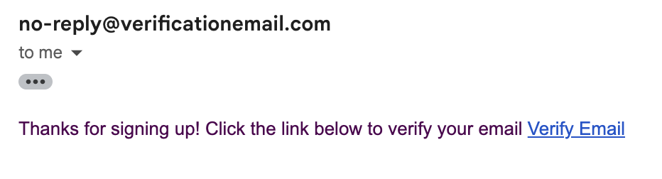 VerificationEmail